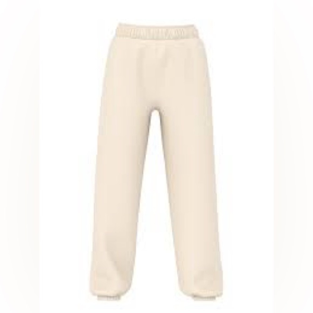 New pink vs Women’s ivy fleece campus sweatpants white shell